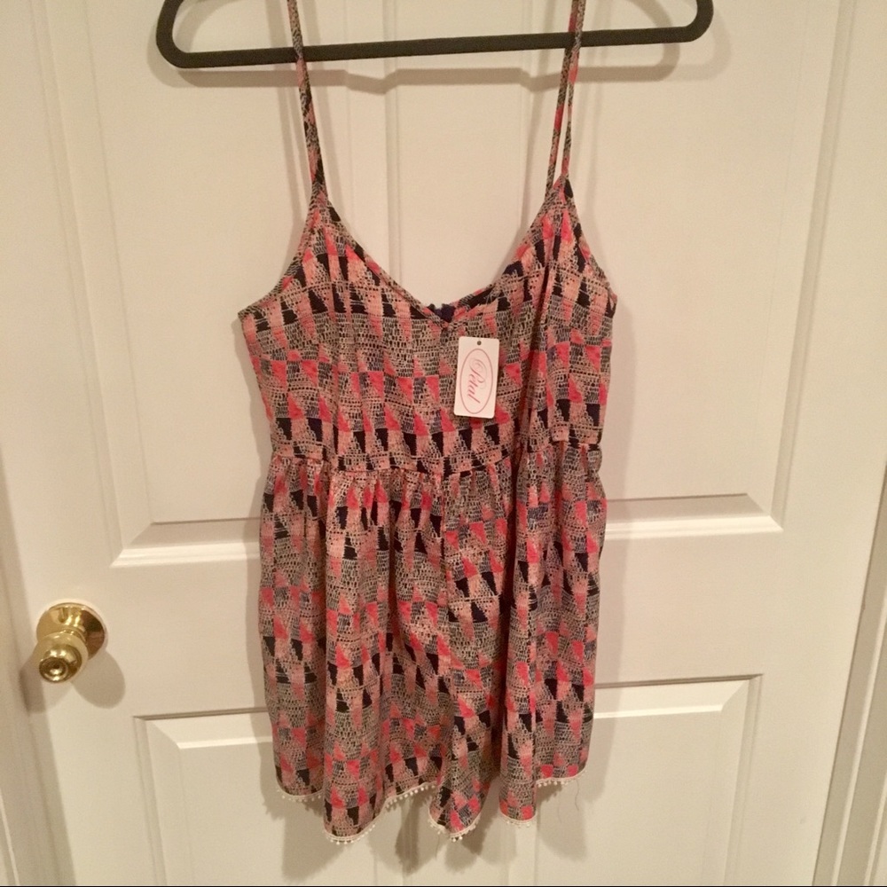 PETAL ROMPER NEW W TAGS LARGE